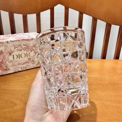 Replica Dior Water Glass 7 Colors crystal Cups transparent #3468 - Image 5