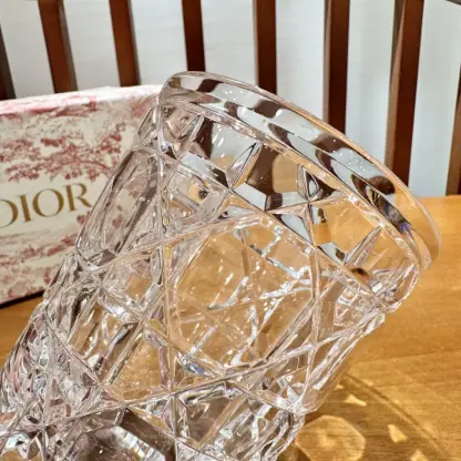 Replica Dior Water Glass 7 Colors crystal Cups transparent #3468 - Image 3