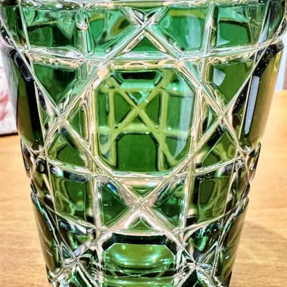 Replica Dior Water Glass 7 Colors crystal Cups Green #3467 - Image 9