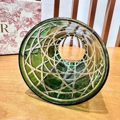Replica Dior Water Glass 7 Colors crystal Cups Green #3467 - Image 5