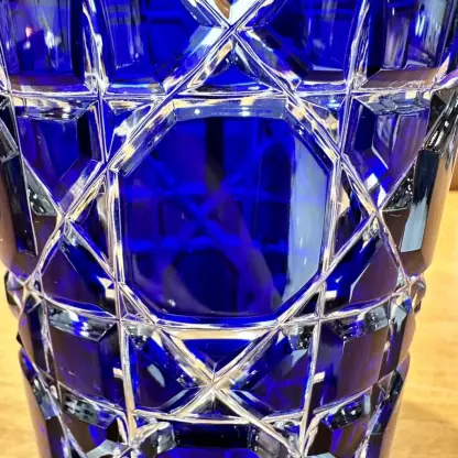 Replica Dior Water Glass 7 Colors crystal Cups Blue #3464 - Image 8
