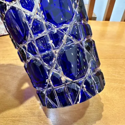 Replica Dior Water Glass 7 Colors crystal Cups Blue #3464 - Image 3