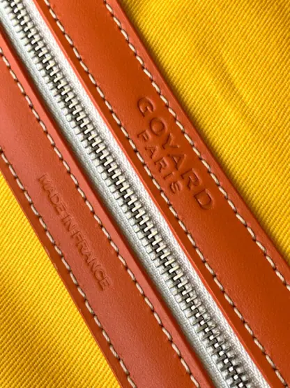 Replica Goyard Luggage Bourget PM Trolley Case Orange #3453 - Image 7