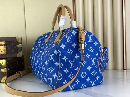 Replica Louis Vuitton Speedy P9 Bandoulière 40 M24418 Blue #3584 - Image 5
