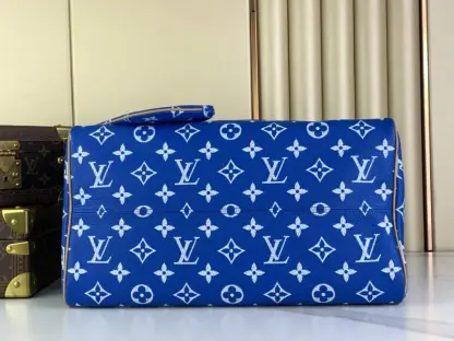 Replica Louis Vuitton Speedy P9 Bandoulière 40 M24418 Blue #3584 - Image 7