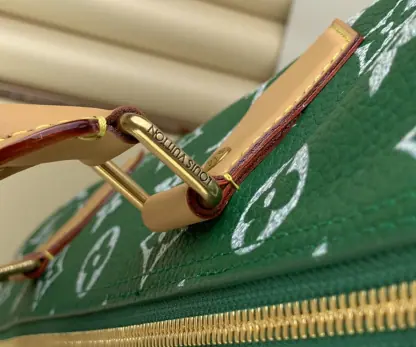 Replica Louis Vuitton Speedy P9 Bandoulière 40 M24417 Green #3582 - Image 8