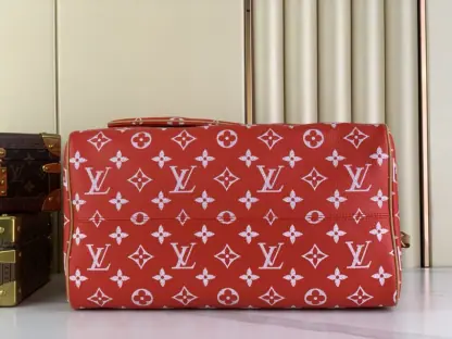 Replica Louis Vuitton Speedy P9 Bandoulière 40 M24420 Red #3583 - Image 5
