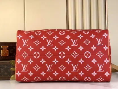 Replica Louis Vuitton Speedy P9 Bandoulière 50 Red M46961 #3569 - Image 7
