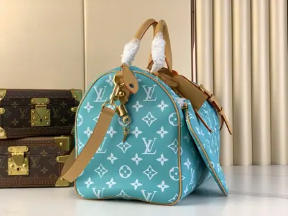 Replica Louis Vuitton Speedy P9 Bandoulière 40 M11564 Turquoise #3579 - Image 6