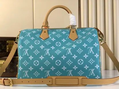 Replica Louis Vuitton Speedy P9 Bandoulière 40 M11564 Turquoise #3579 - Image 7