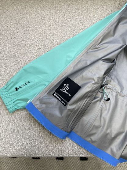 Replica Moncler VALLES HOODED SHELL JACKET For Women AQUA GREEN #3420 - Image 6