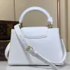 Replica Louis Vuitton Capucines BB M21303 White #3567 - Image 2