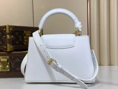 Replica Louis Vuitton Capucines BB M21303 White #3567 - Image 2