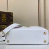 Replica Louis Vuitton Capucines BB M21303 White #3567 - Image 3