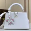 Replica Louis Vuitton Capucines BB M21303 White #3567