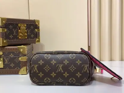 Replica Louis Vuitton Neverfull Bandoulière Inside Out BB M12106 Rose #3575 - Image 5