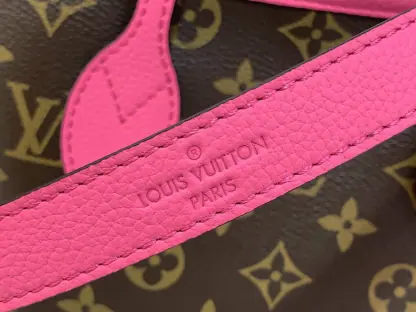 Replica Louis Vuitton Neverfull Bandoulière Inside Out BB M12106 Rose #3575 - Image 6