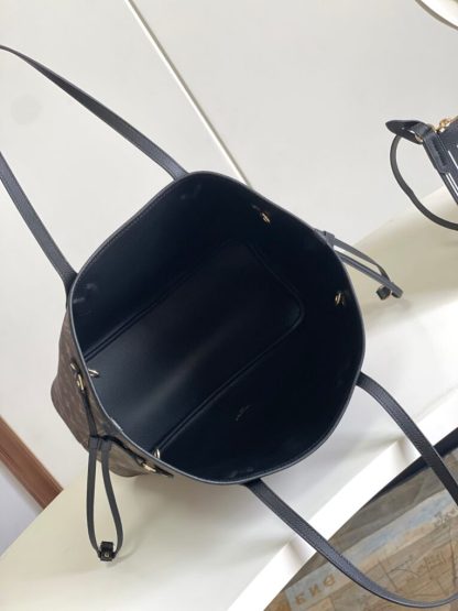 Replica Louis Vuitton Neverfull Inside Out MM REVERSIBLE M11946 1:1 quality Black #3559 - Image 4
