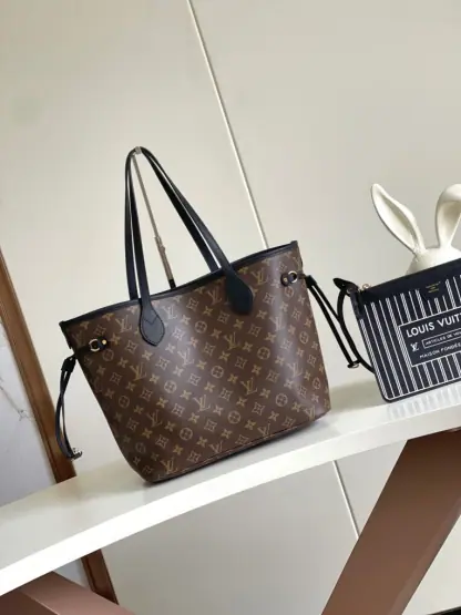 Replica Louis Vuitton Neverfull Inside Out MM REVERSIBLE M11946 1:1 quality Black #3559 - Image 2