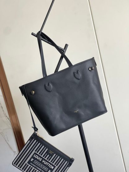 Replica Louis Vuitton Neverfull Inside Out MM REVERSIBLE M11946 1:1 quality Black #3559 - Image 11