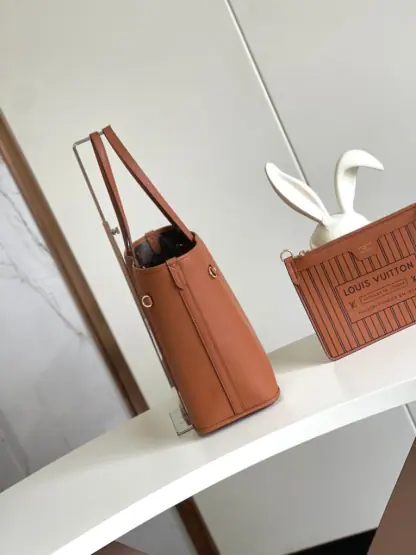 Replica Louis Vuitton Neverfull Inside Out MM REVERSIBLE M11946 1:1 quality Tan #3560 - Image 8