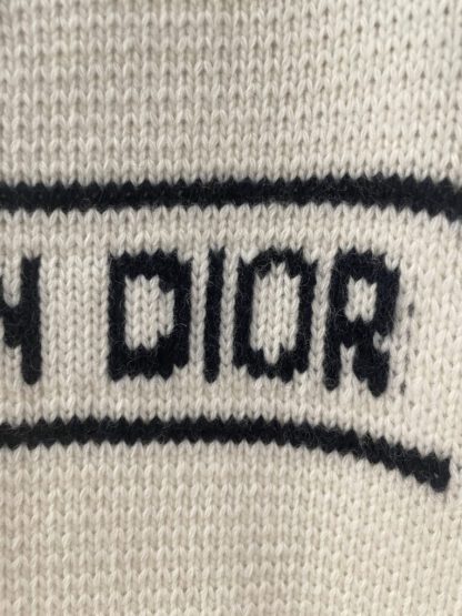 Replica Dior 'CHRISTIAN DIOR' Short-Sleeved Sweater #3414 - Image 5