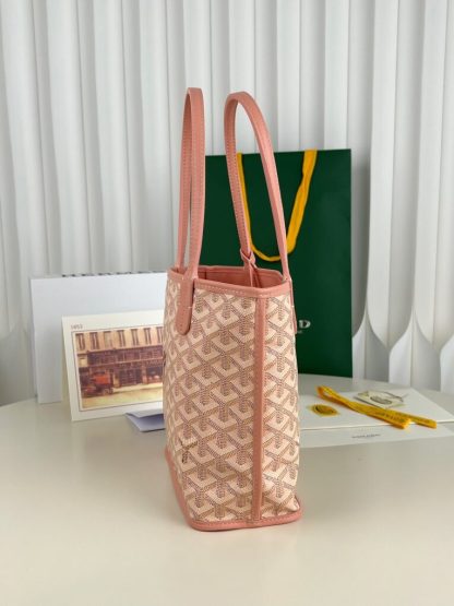 Replica Goyard Anjou Mini Bag Pink Tote #3382 - Image 12