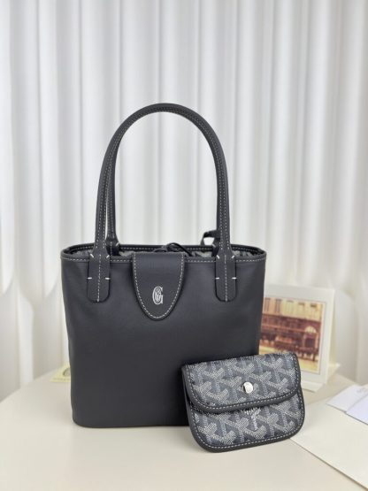 Replica Goyard Anjou Mini Bag Grey Tote #3377 - Image 11