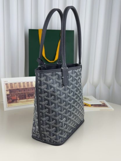 Replica Goyard Anjou Mini Bag Grey Tote #3377 - Image 13