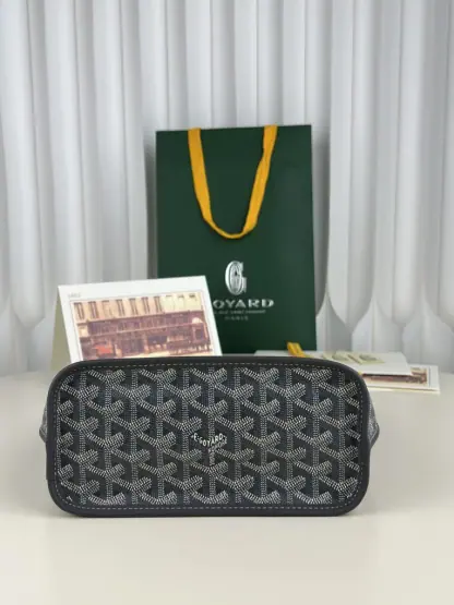 Replica Goyard Anjou Mini Bag Grey Tote #3377 - Image 16
