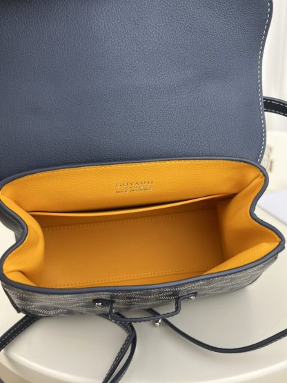Replica Goyard Saïgon Souple Mini Bag Navy Blue #3427 - Image 6