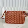 Replica Goyard Plumet Pocket Wallet Strap Bag Orange #3408 - Image 11