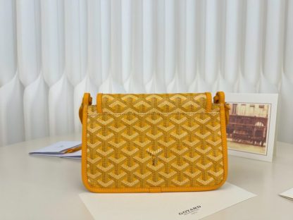 Replica Goyard Plumet Pocket Wallet Strap Bags Yellow #3390 - Image 13