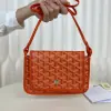 Replica Goyard Plumet Pocket Wallet Strap Bag Orange #3408 - Image 17