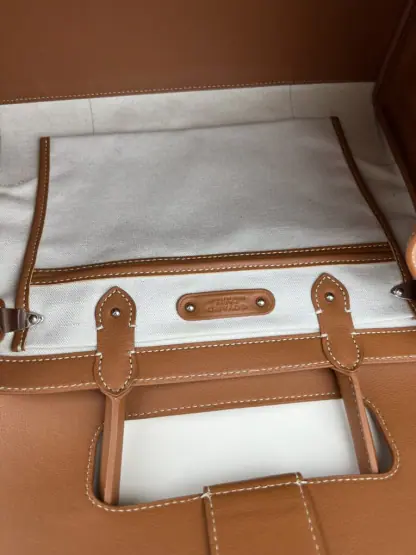 Replica Goyard Saïgon tote bag Black & Tan #3421 - Image 2