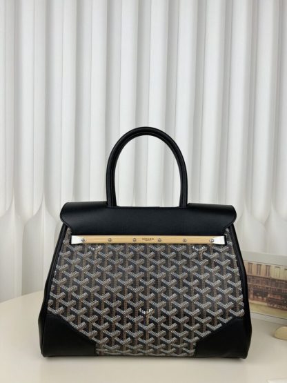 Replica Goyard Saïgon tote bag Black #3423 - Image 11