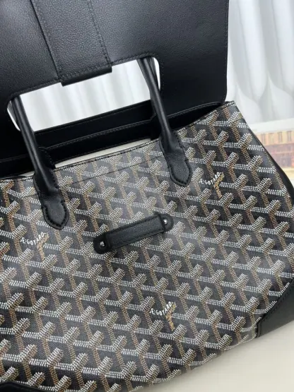 Replica Goyard Saïgon tote bag Black #3423 - Image 17