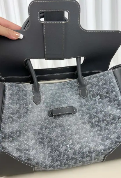 Replica Goyard Saïgon tote bag Grey #3422 - Image 15