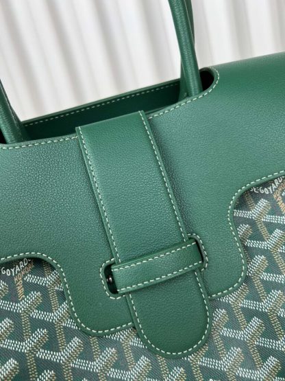 Replica Goyard Saïgon tote bag Green #3424 - Image 3