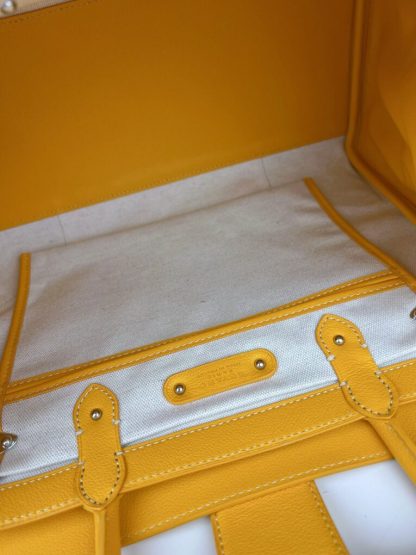 Replica Goyard Saïgon tote bag Yellow #3425 - Image 9