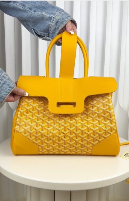 Replica Goyard Saïgon tote bag Yellow #3425 - Image 11