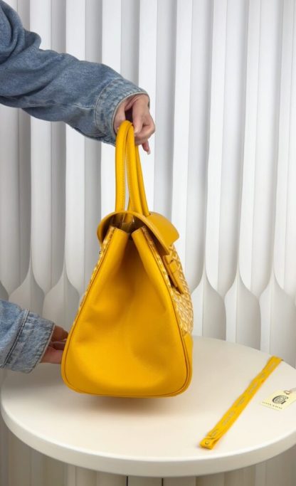 Replica Goyard Saïgon tote bag Yellow #3425 - Image 8