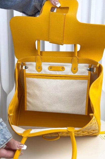 Replica Goyard Saïgon tote bag Yellow #3425 - Image 4