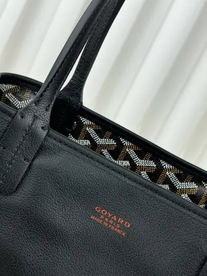 Replica Goyard Anjou Mini Bag Black Tote #3376 - Image 5