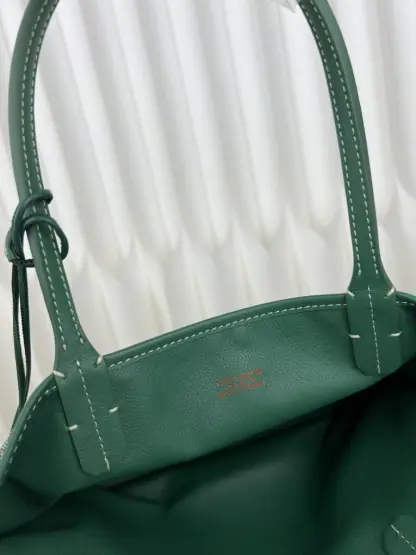 Replica Goyard Anjou Mini Bag Green Tote #3375 - Image 7