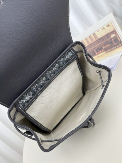 Replica Goyard Alpin Mini Backpack Strap Bag Grey #3413 - Image 17