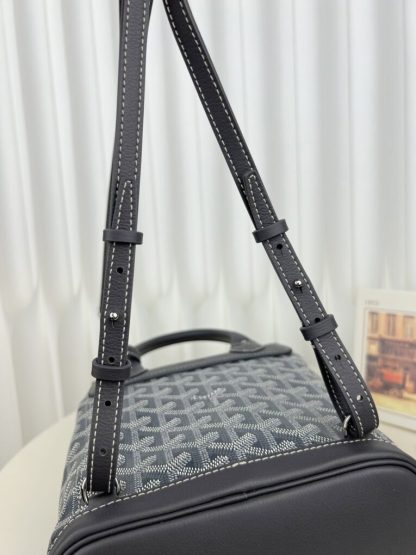 Replica Goyard Alpin Mini Backpack Strap Bag Grey #3413 - Image 3