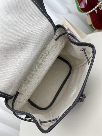 Replica Goyard Alpin Mini Backpack Strap Bag Grey #3413 - Image 4