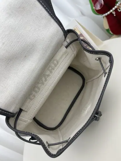 Replica Goyard Alpin Mini Backpack Strap Bag Grey #3413 - Image 4
