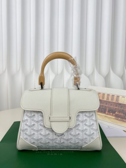 Replica Goyard Saïgon Souple Mini Bag White #3428 - Image 10